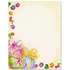 File formats include gif, jpg, pdf, and png. Easter Egg Soiree Border Papers Paper Direct
