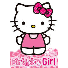 Hello kitty invitation card for 1st birthday template. Birthday Girl Hello Kitty Birthday Card 220322 Character Brands