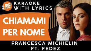 Testo chiamami per nome, canzone di francesca michielin e fedez presentata al festival di sanremo 2021. Francesca Michielin E Fedez Chiamami Per Nome Karaoke Sanremo 2021 Base Midi Con Testo Trib Youtube