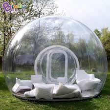 Free Shipping Inflatable Transparent Bubble Tent With Tunnel For Camping High Quality Outdoor Tarvel Lightweight Clear Jpg Bubble Tent Home My Dream Home
