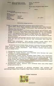 Contoh Surat Permohonan Ganti Nama Akta Kelahiran Anak Bagikan Contoh