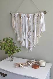 Made of cotton rope and hung on a bamboo dowel, users love its gorgeous, versatile style, and that it can be displayed in pretty much any room. 32 Diy Easy Macrame For Home Living Godiygo Com Tassel Wall Hang Ribbon Wall Ribbon Wall Hanging