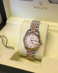 Rolex Lady Datejust In Two Toned Rose Gold Rolex Watches Women Womens Watches Luxury Watches For Men