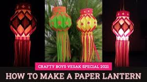 #howtomakeawesaklanternhow to make a wesak lantern. Diwali Lantern Easy Herunterladen