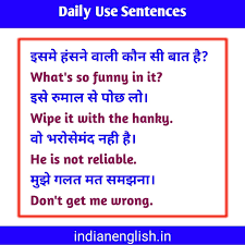 Roj Bole Jane Wale Sentences With Hindi Meaning Daily Use Sentences With Hindi Meanin English Learning Spoken English Words English Vocabulary Words Learning