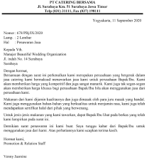 Contoh Surat Penawaran Barang Dan Jasa Bee Id