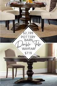 This is the newest place to search, delivering top results from across the web. Pottery Barn West Elm And Anthropologie Dupes Something Turquoise In 2021 Pottery Barn Dining Room Round Pedestal Dining Table Pottery Barn Dining Table