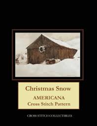 The set of three charts listed below is available. Christmas Snow Americana Cross Stitch Pattern Large Print Paperback East End Books Ptown