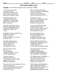 Sylvia Plath Worksheets Teaching Resources Teachers Pay Teachers