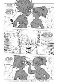 Slump manga, advertising dragon balls upcoming debut. Fanmanga Db Multiverse Page 1408 Kanzenshuu