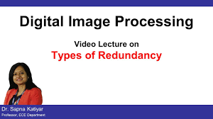 Lecture 39 Digital Image Processing Types Of Redundancy Youtube