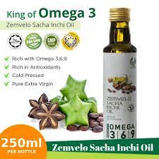 It has a faster and more positive impact on soils and farms than that of other oil producing plants. Zemvelo Sacha Inchi Oil 250ml Shopee Malaysia
