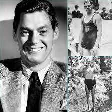 What was Johnny Weissmuller's Olympic swimming career like?