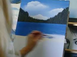 We offer a collection of lake paintings depicting calming landscapes that include boats, waterside cottages, wildlife, and docks. How To Paint Water With Acrylic Paint Lesson 4 Easy Technique For The Beginner Youtube