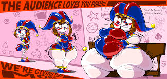 Rule 34 Dev - 1girls breasts dipsheet fat female onomatopoeia  pomni_(the_amazing_digital_circus) text the_amazing_digital_circus  thick_thighs thigh_expansion thighs weight_gain|11612621560