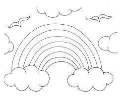Rainbow coloring pages printable rainbow clipart black and white. Rainbow Black And White Black And White Rainbow Coloring Page Az Pages Clipart Wikiclipart
