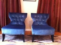 My New Blue Chairs Got Them At Fred Meyer Blue Chair Chair Wingback Chair