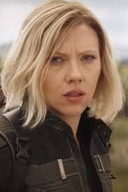 Scarlett johansson has confirmed a particular connection between avengers: The Infinity War Characters Vs What They Look Like In Real Life Scarlett Johansson Hairstyle Scarlet Johansson Short Hair Styles