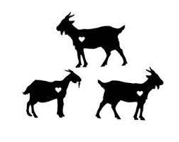 Goats Heart Svg Dxf Jpeg Png File Instant Download Stencil Monogram Frame Silhouette Cameo Cricut Clip Art Commercial Use Goat Art Tattoo Goat Farm Logo