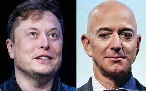 Elon Musk reignites feud with Jeff Bezos over election prediction