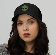 Alien Trucker Cap Embroidered