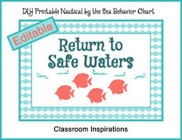Behavior Clip Chart Coordinates With Nautical By The Sea Collection