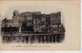 Chateau De Grignan Vue Des Ruines Depuis La Terrasse Collection Jean Marie Miquel Grignan Carte Postale Ruines