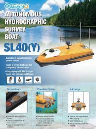 Oceanalpha Sl40 Hydrographic Survey Usv Leaflet Propulsion Water Jet Hull