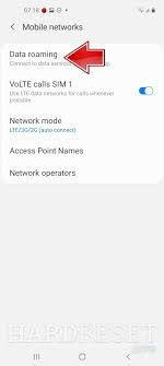 Turn on volte calls on both sim 1 and 2. Turn On Data Roaming Samsung Galaxy A31 How To Hardreset Info