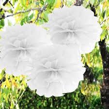 Décorations de mariage, baptême naodeco. Deco Mariage Pompon Papier De Soie Boule De 25 Cm Pas Cher Mariage