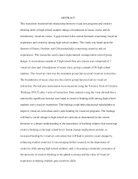 Museum visit thesis examples thesis statement, outline, and bibliography examples example #1 thesis statement: Thesis The Impact Off Visual Art Instruction On Student Creativity