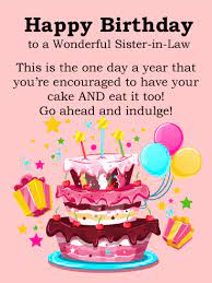 Happy birthday, my sweet sister. Happy Birthday Sister In Law Messages With Images Birthday Wishes And Messages By Davia