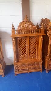 Pooja Mandir For Home Temple In India Usa Australia Ma Enterprise In 2020 Wooden Temple For Home Pooja Mandir Home Temple