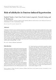 Supervisor adalah jabatan yang bisa dibilang sangat populer diminati oleh para tenaga marketing. Pdf Role Of Aldehydes In Fructose Induced Hypertension