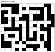Creating a crossword puzzle is easy. Printable Crossword Puzzle Tests Your Child S Knowledge Of English Grades 3 5