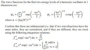 Solved The Wave Functions For The First Two Energy Levels Chegg Com