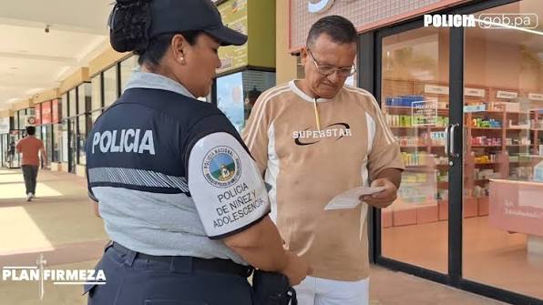 Policía refuerza orientación a comercios ante hurtos en Bugaba