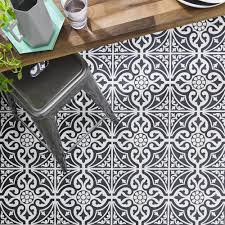Choosing floor tiles for your bathroom which are not only attractive, but will also last for a long time and be durable for regular use is important. Kingsbridge Black Patterned Wall And Floor Tiles 330 X 330mm