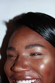 Dark Skin Freckles Ivanageorge On Insta Glossier Fakefreckles Freckles On Dark Skin Freckles Makeup Fake Freckles Makeup