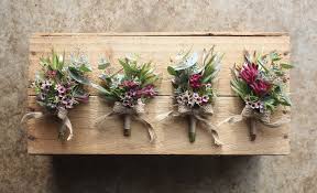 April Wedding Wachsende Blumen Hochzeit Brautstrausse