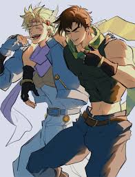 sugikahunkiena, battle tendency, jojo no kimyou na bouken, caesar anthonio  zeppeli, joseph joestar - Anime R34