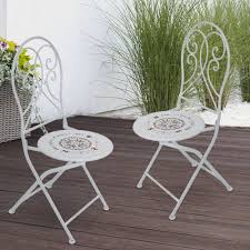 Beste klappstuhl garten von garten klappstuhl ikaria 2 tlg set von bonprix ansehen. Balkonstuhle Klappbar 2er Set Klappstuhle Garten Weiss Gartenstuhl Metall Vintage Mit Kompass Aufdruck Eisen Weiss Bxhxt 40x93x40 Cm Etc Shop