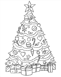 Free christmas tree coloring for children template. Pin On Home Decor Ideas