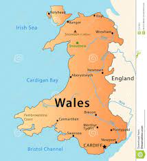 The detailed map of england and scotland, wales, united kingdom. Wales Map Wales Map Map Of Wales Uk Wales