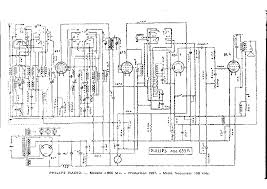 PHILIPS 655M AM RADIO RECEIVER SCH ...