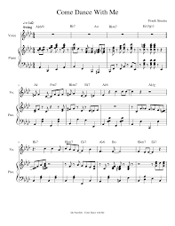 Freeloader — come dance with me. Come Dance With Me Piano Accompaniment With Lead Singing Exactly Like The Song Sheet Music For Piano Vocals Solo Musescore Com