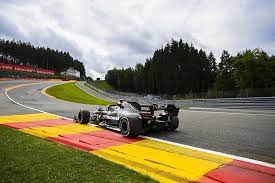 Enter the world of formula 1. F1 Belgian Gp Bottas Leads Mercedes 1 2 In Opening Practice At Spa