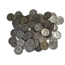 90 Silver Quarters Silver Dimes Pre 1965 Junk Silver Coins