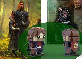 5 out of 5 stars. Lego Moc Lotr Brickheadz Boromir By Frevler90 Rebrickable Build With Lego