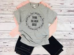 Gildan Tshirt Mockup T Shirt Mockup Real Photo Mockup Etsy Shirt Mockup T Shirts For Women Tshirt Mockup